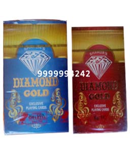 Diamond Gold Cheating Playing Cards